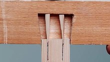 Simple, sturdy hack to join wood planks 💯