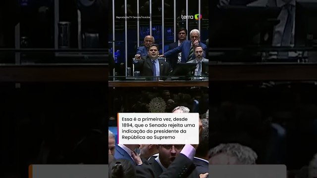 Senado rejeita indicação de Jorge Messias ao STF #shorts
