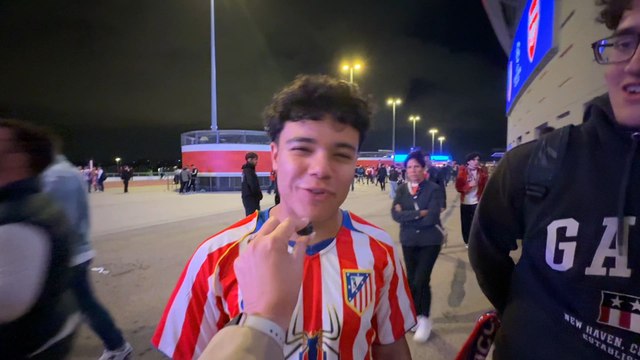 La afición del Atleti confía en ganar al Arsenal y pasar a la final