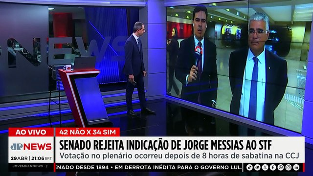 Eduardo Girão celebra rejeição de Messias: Hoje o Senado viveu uma catarse