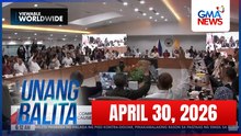 Unang Balita sa Unang Hirit (Part 1) April 30, 2026 [HD]