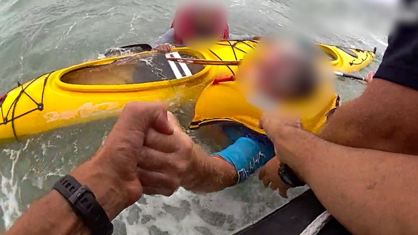 Two men rescued after their kayak capsized | Illawarra Mercury ...