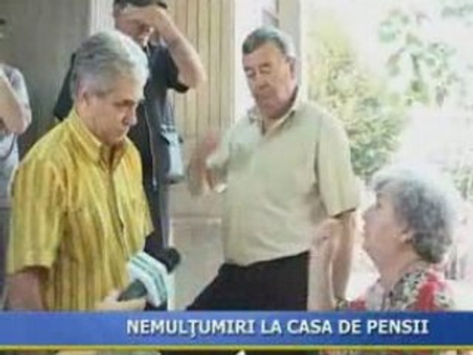 Nemultumiri la Casa de Pensii