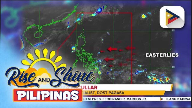Easterlies, patuloy na nakaaapekto sa malaking bahagi ng bansa