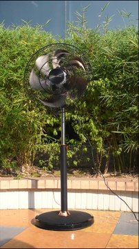 Mingletec BLDC commercial stand fan with remote control & touch screen control #Mingletec #bldc #commercial #standfan #remotecontrol #screencontrol #manufacturer #supplier #factory #fyp