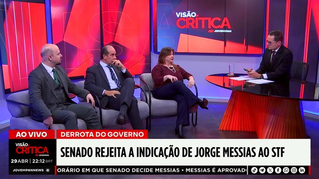 “Foi um recado bem dado”, diz advogada sobre rejeição de Jorge Messias ao STF | Visão Crítica