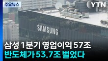 삼성 1분기 영업이익 57조...반도체가 53.7조 벌었다 / YTN