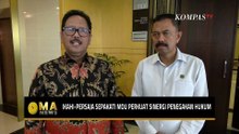 IKAHI dan Persaja Teken MoU Perkuat Sinergi Penegakan Hukum | MA NEWS