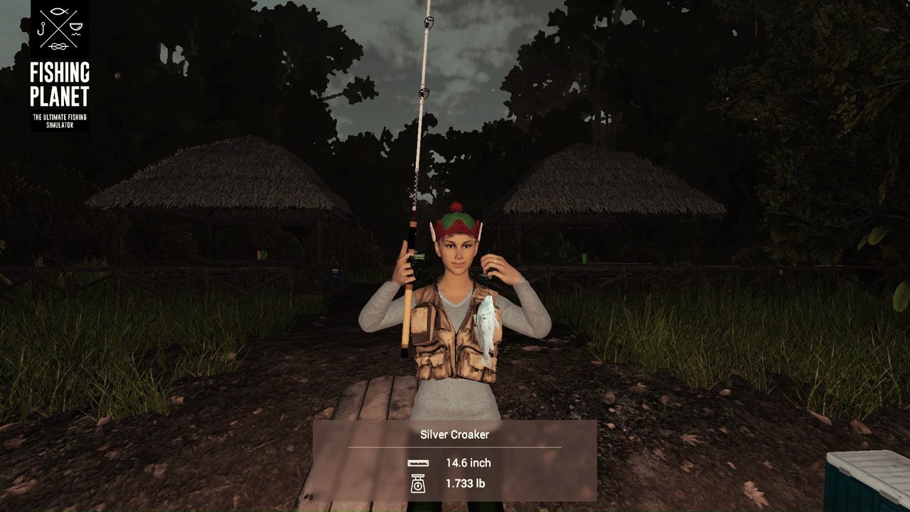 How to catch Silver Croaker at Maku-Maku Lake ~ Fishing Planet