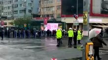 Mecidiyeköy tamamıyla polis ablukası altında