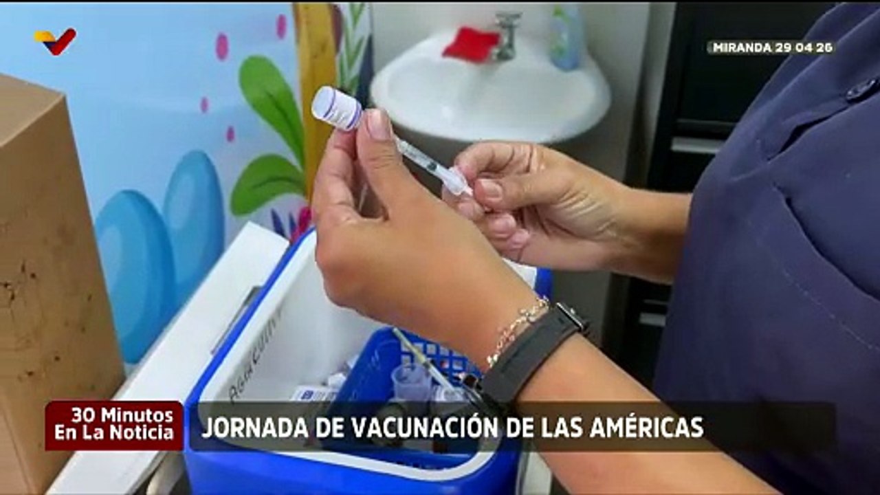 Semana de Vacunación de las Américas benefició a niños y niñas de Petare edo. Miranda