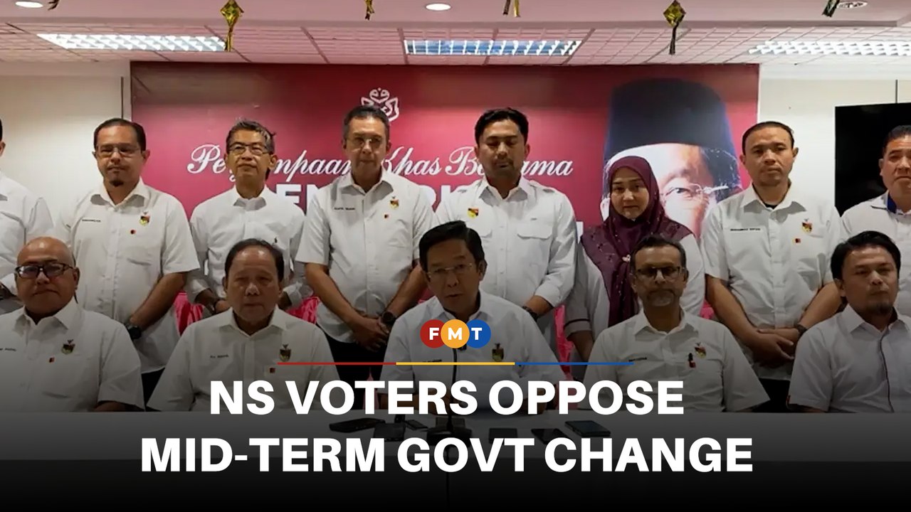 Negeri Sembilan voters oppose changing state govt mid-term