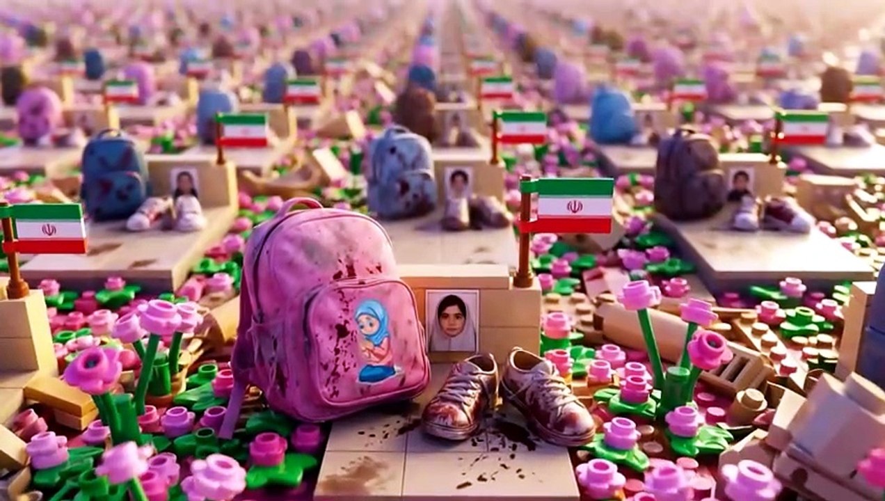 United States of Israel🤡 || New LEGO Video from  ⁨@AI_iraan⁩