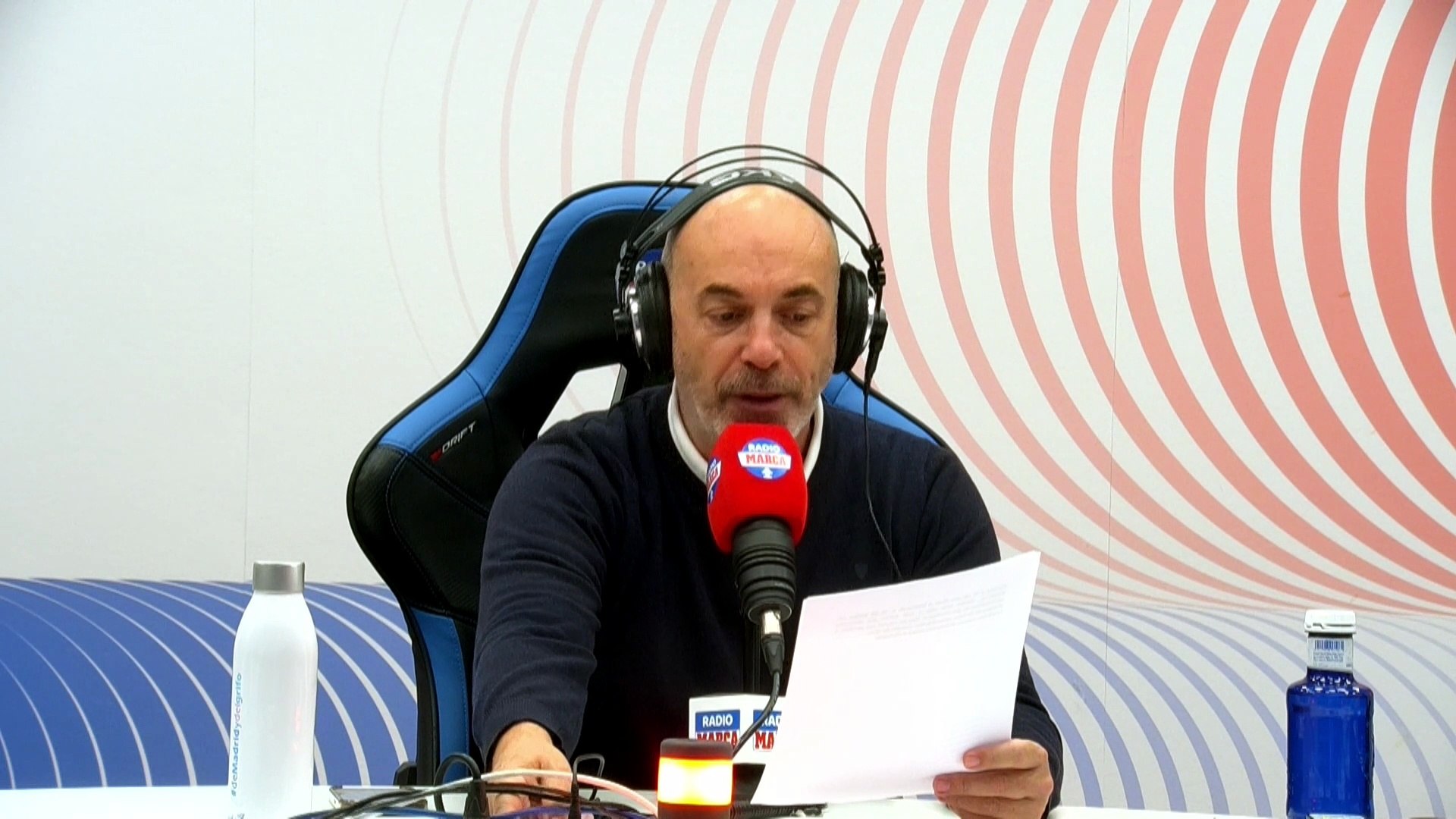 "Supongo que media España se aburrió con el partido del Metropolitano..."