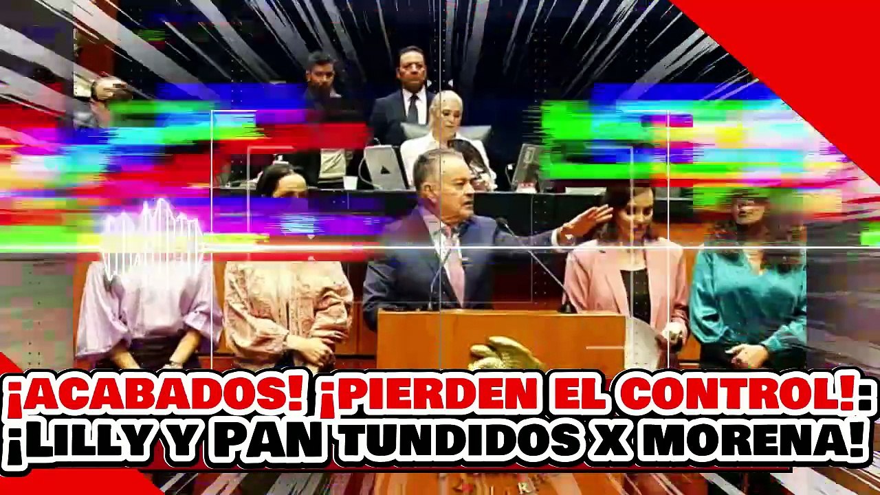 🔥🚨¡PAN SE DESPLOMA Y PIERDE EL CONTROL! ¡LILLY y sus PANARKOS son PUESTOS en su LUGAR por MORENA!