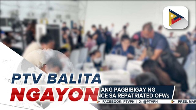 DSWD, patuloy ang pagbibigay ng livelihood assistance sa mga repatriated OFWs