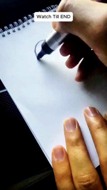 ASMR satisfying Drawing #shorts #asmr #satisfying