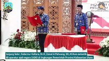Gubernur Kaltara Lantik ASN, Tekankan Kualitas Kerja