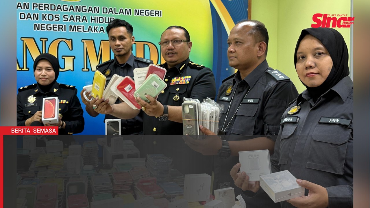 Jana RM1 juta setahun, sindiket jual aksesori iPhone tiruan tumpas