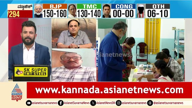 ಕೇರಳದಲ್ಲಿ ಕಾಂಗ್ರೆಸ್ ಕಮಾಲ್? 5 ರಾಜ್ಯಗಳ ಎಕ್ಸಿಟ್ ಪೋಲ್ ರಿಪೋರ್ಟ್| Exit Poll Results 2026 | News Discussion