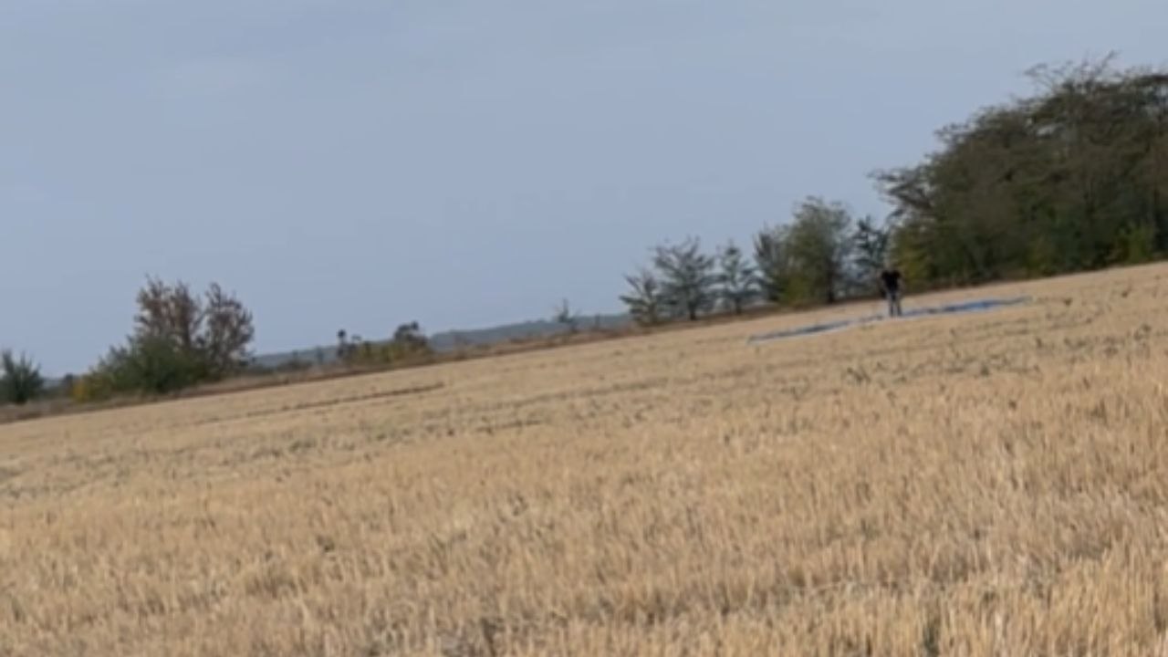 Boy Falls While Paragliding After Cable Snaps During Launch