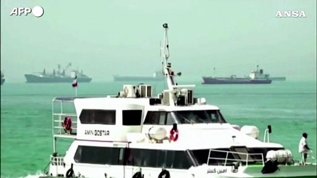 Il traffico marittimo nello Stretto di Hormuz