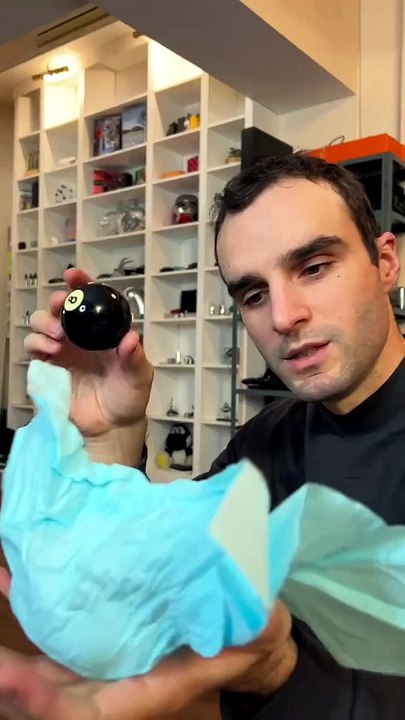Voici l’intérieur d’une boule de billard 🎱