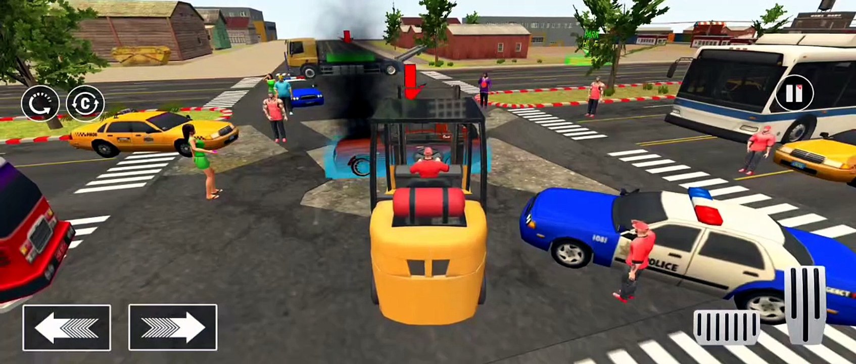 Road Rescue Mission: Towing Broken Car & Simulator Gameplay
