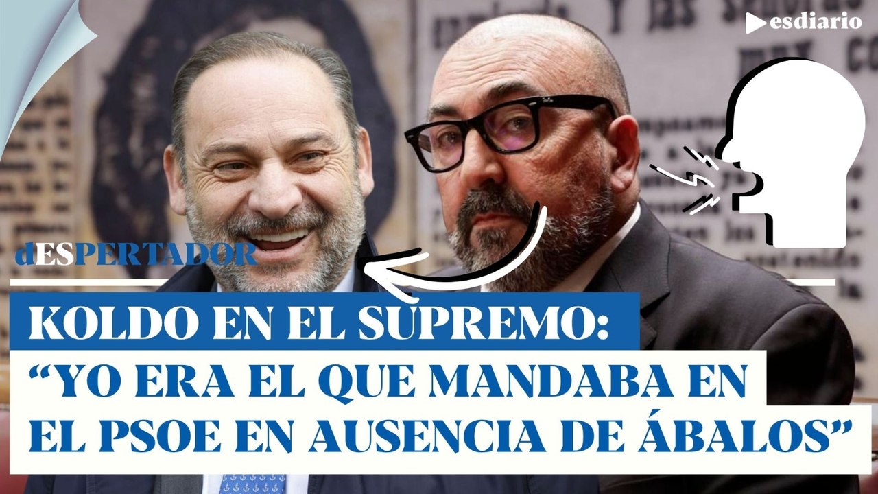 Koldo y su última bala en el Supremo: 'Yo era el que mandaba en el PSOE en ausencia de Ábalos'