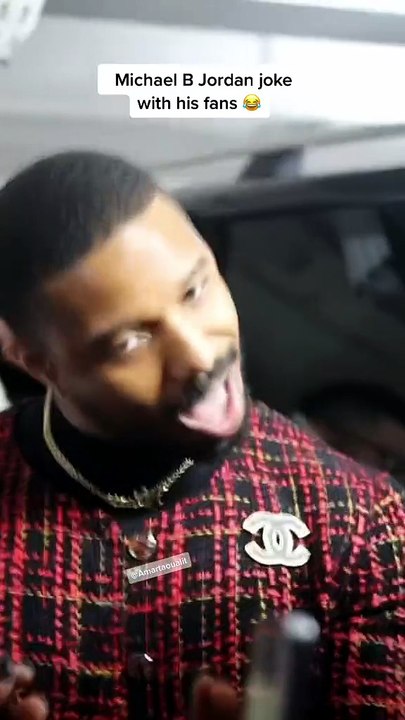 Michael B Jordan in Paris