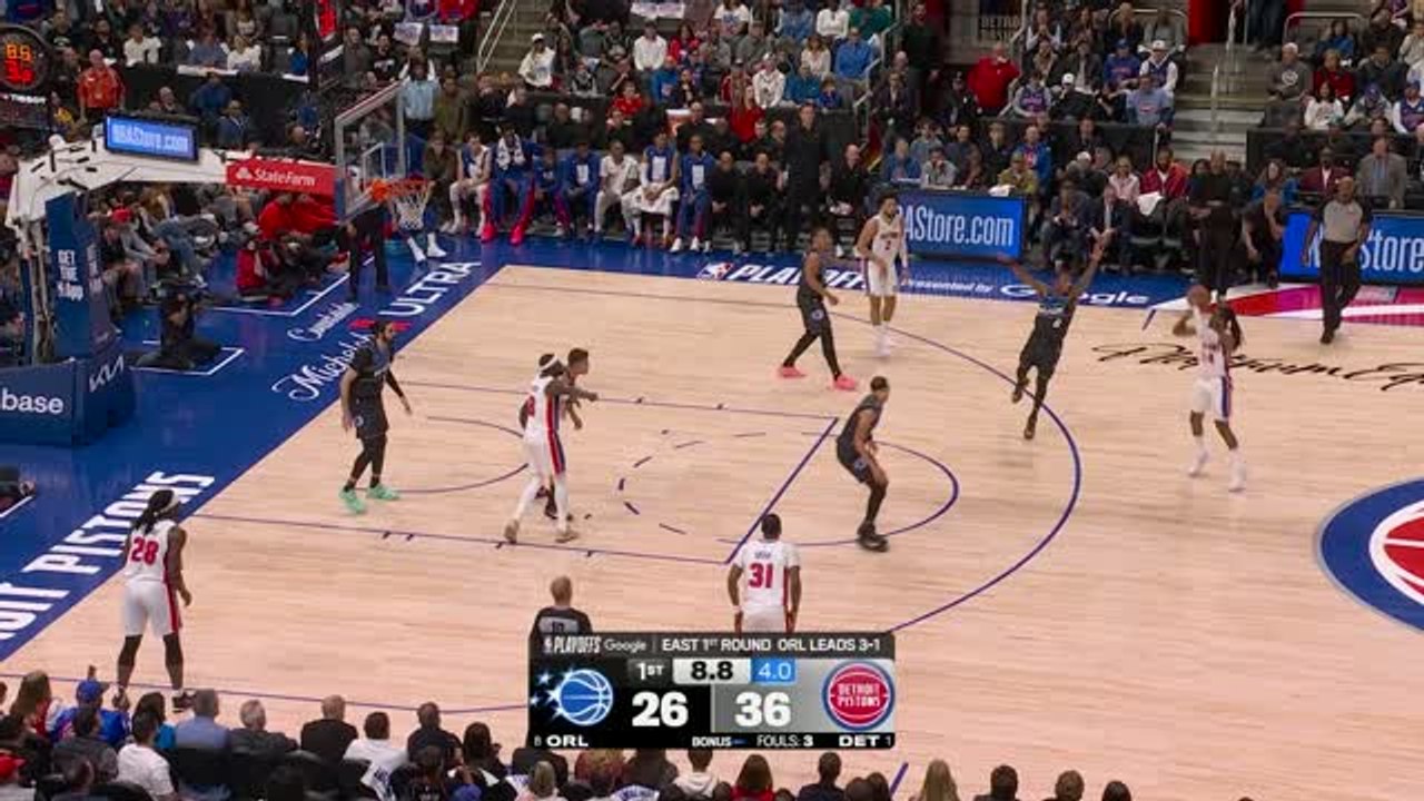 Pistons - 45 points pour Cunningham et une équipe en sursie