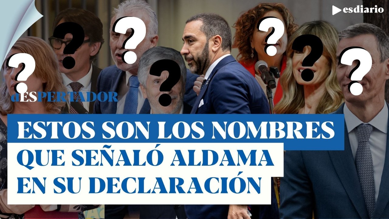 Aldama deja achicharrado a medio Gobierno: estos son los nombres | ESdiario