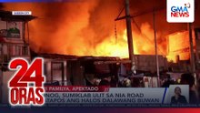 Sunog, sumiklab ulit sa NIA Road matapos ang dalawang buwan | 24 Oras