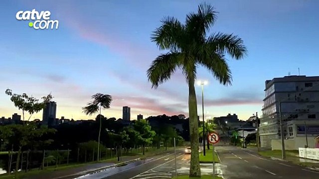 Cascavel amanhece com tempo firme nesta quinta-feira; máxima chega a 26°C