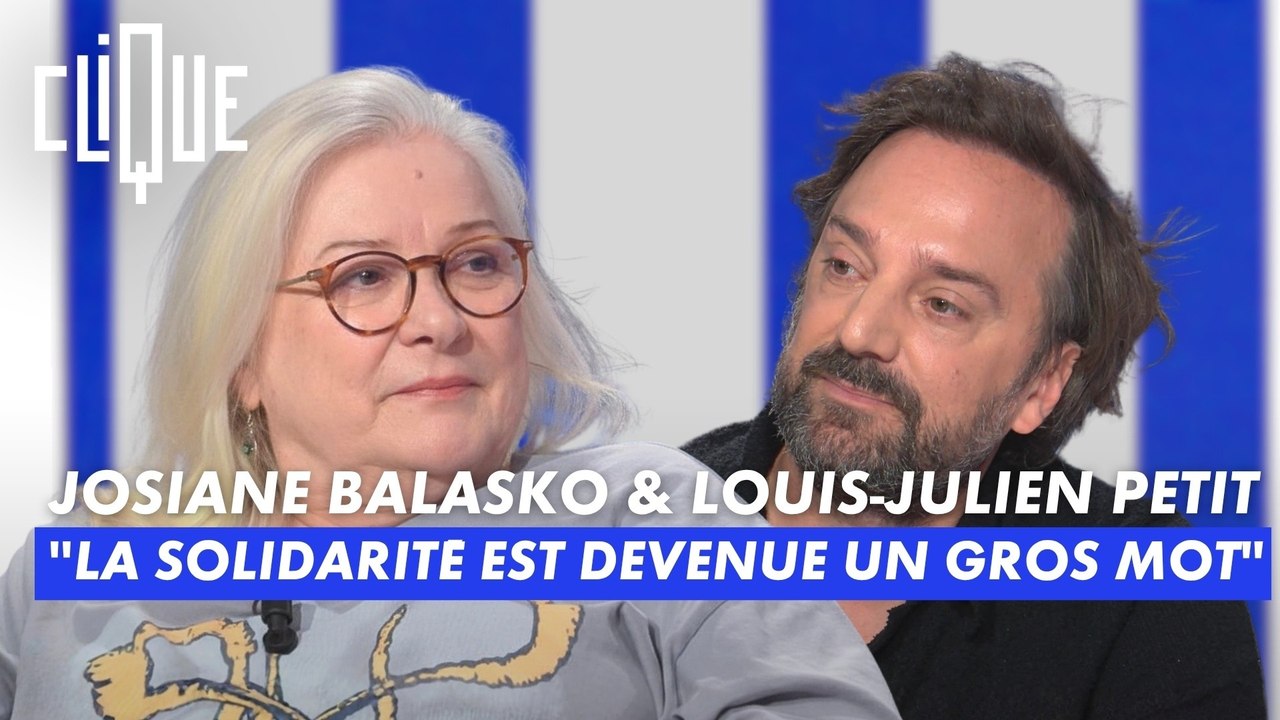 Josiane Balasko : "La solidarité est devenue un gros mot" - Clique - CANAL+