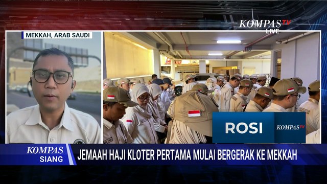 Persiapan Jemaah Haji Kloter 1 ke Mekkah, Transportasi Jadi Hal Penting | KOMPAS SIANG