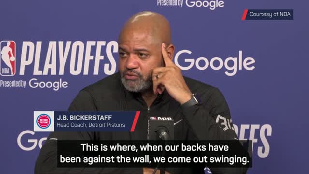 'Until the fat lady sings' - Bickerstaff defiant as Pistons keep playoff hopes alive