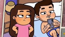 Briga em casal - Animação