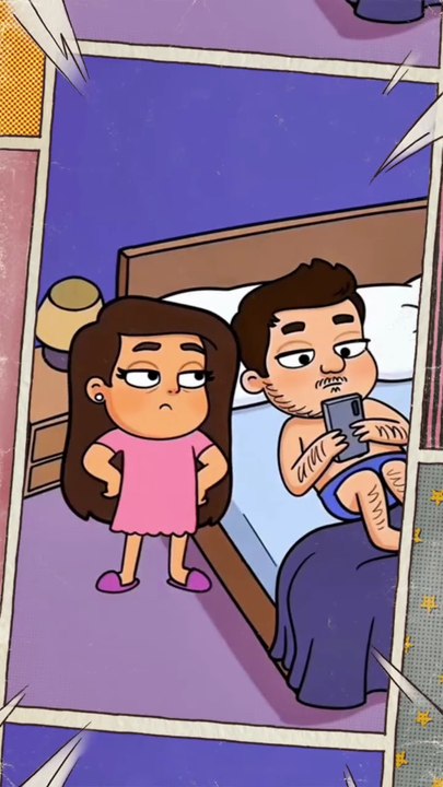 Briga em casal - Animação