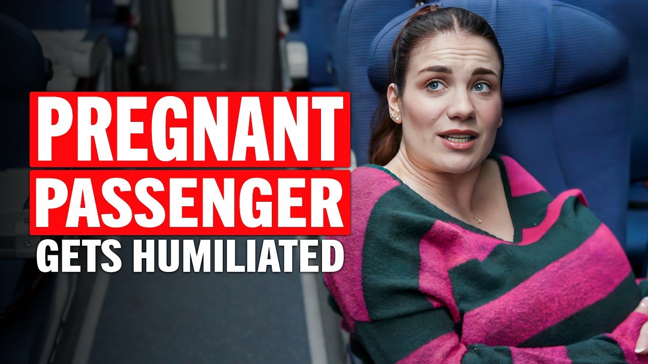 Cruel Flight Attendant Targets a Pregnant Woman - Big Mistake