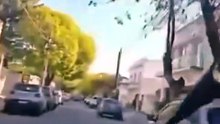El momento de la detención del asesino de La Plata