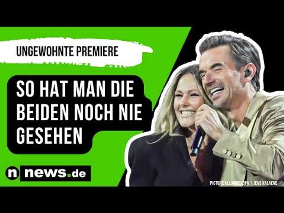 Helene Fischer und Florian Silbereisen: Ungewohnte Premiere - so hat man die beiden noch nie gesehen