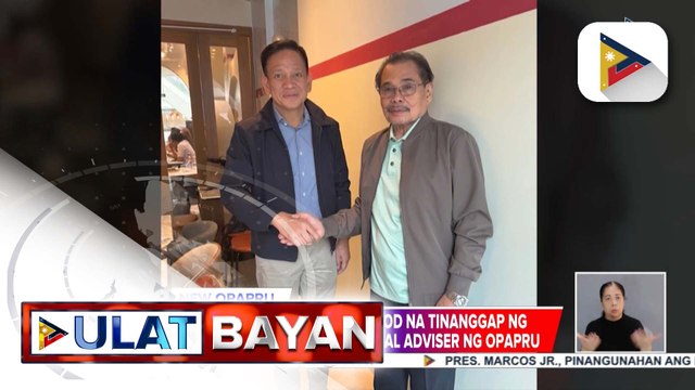 Mel Senen Sarmiento, malugod na tinaggap ng MILF bilang bagong Presidential Adviser ng OPAPRU | ulat ni Trisha Aragon ng PTV Cotabato