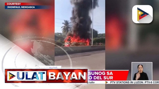 School bus, nasunog sa Sta. Cruz, Davao del Sur | ulat ni Jaira Mondez ng PTV Davao
