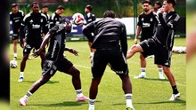 Gaziantep FK maçı hazırlıklarından kareler. 🦅