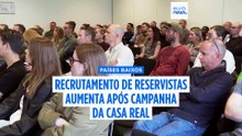 Recrutas reais aumentam número de voluntários à medida que os Países Baixos aumentam a sua reserva militar