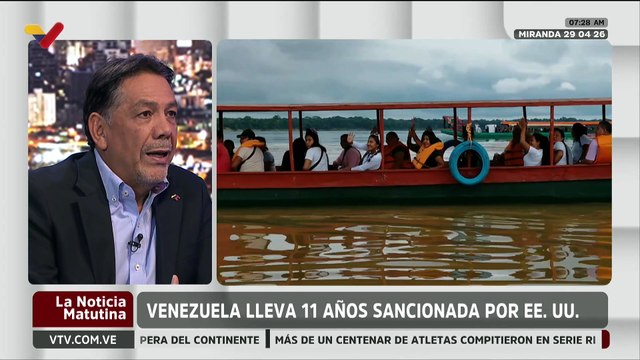 Vicemin. Castillo: Venezuela lleva 11 años viviendo bajo medidas coercitivas unilaterales