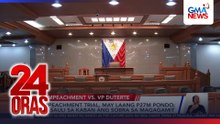 Senate holds caucus for possible impeachment trial vs VP | 24 Oras