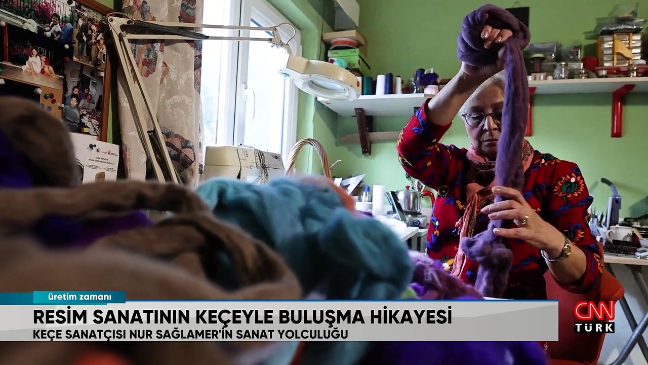 Resim sanatının keçeyle buluşma hikayesi