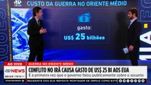 EUA já gastaram US$ 25 bilhões na guerra com o Irã; Alan Ghani analisa